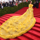 Rihanna arrives at the Metropolitan Museum of Art’s Costume Institute Gala themed China: Through the Looking Glass on May 4, 2015, in New York.
